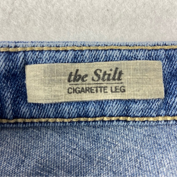 Adriano Goldschmied Womens Jeans Size 28 The Stlit Cigarette Leg Inseam 28" - Picture 5 of 12